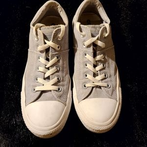 Converse lace up shoes, women's size 9